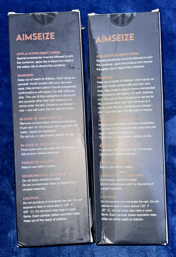 2X Compact Pepper Spray for Hiking: Maximum Strength Powerful for Camping