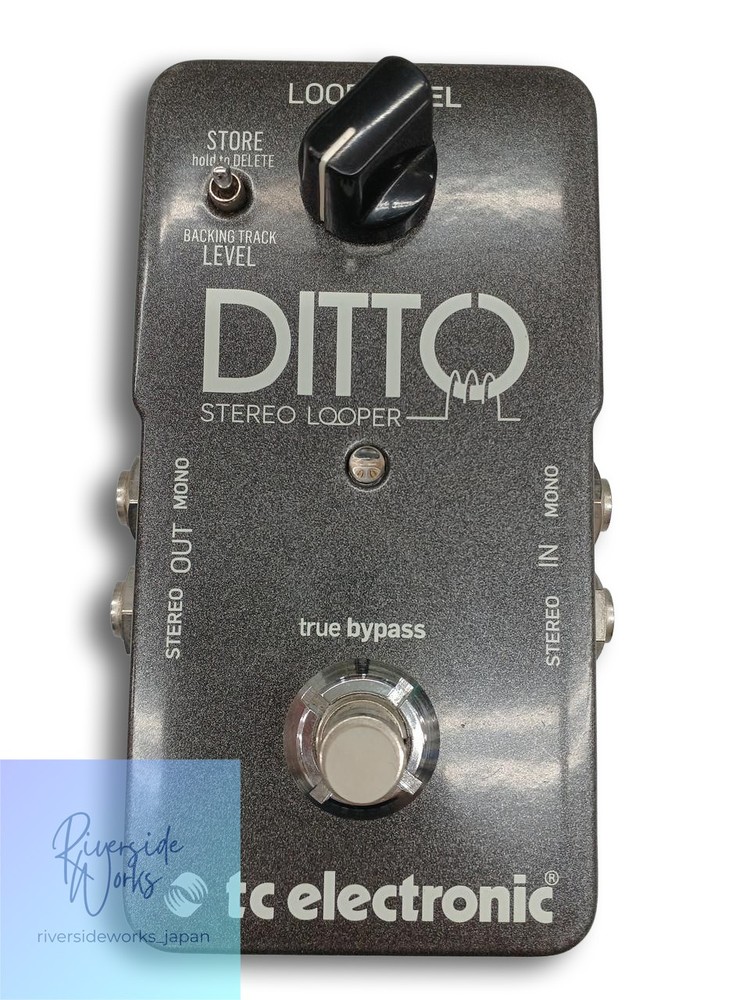 TC ELECTRONIC DITTO STEREO LOOPER Pedal