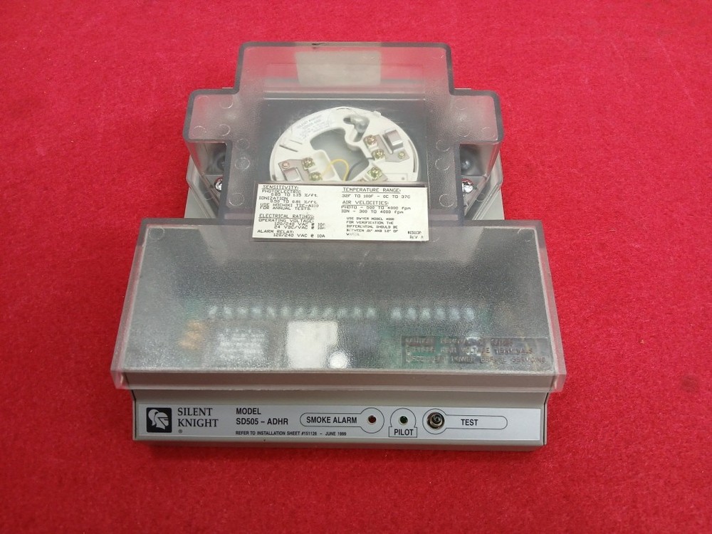 SILENT KNIGHT SD505-ADHR Duct Detector
