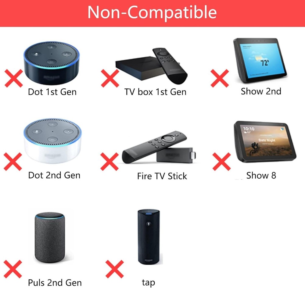 Replacement Power Cord 21W - Compatible with Echo & Fire TV