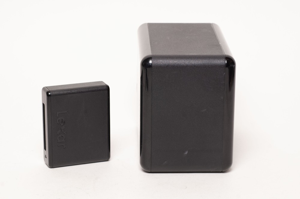 Exc Lexar Prof Workflow HR1 Hub USB 3.0 with CFR1 compact flash reader tested