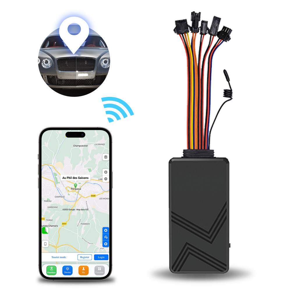 Vehicle GPS Tracker 4G Tracking Device Real Time Support Remote Fuel Cut-Off