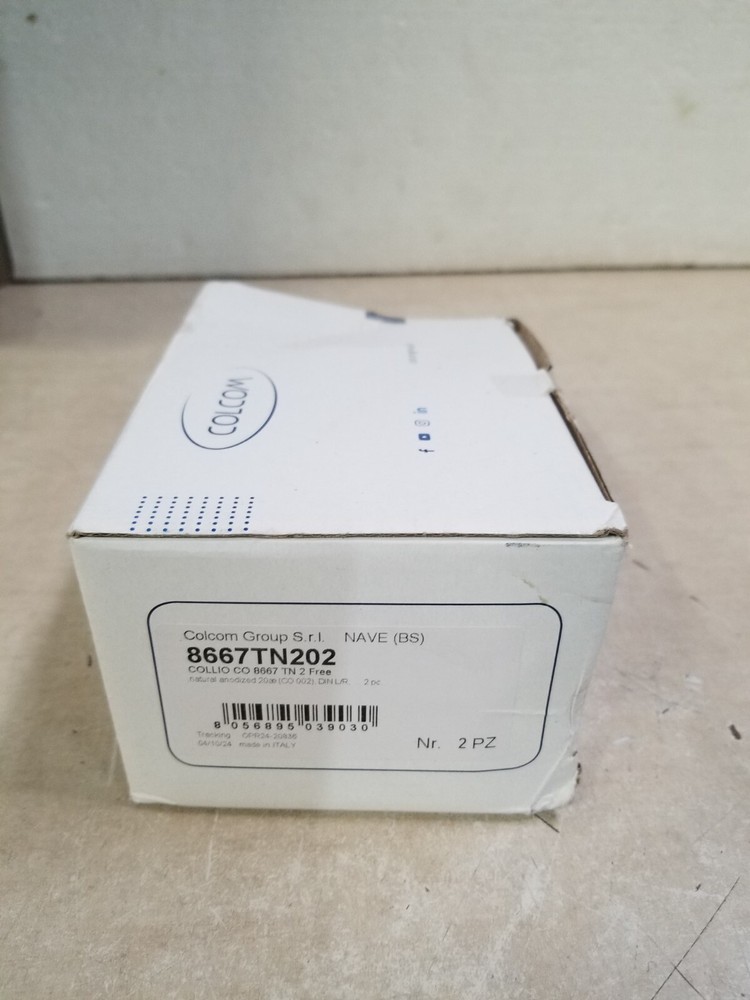 Colcom 8667TN202 Natural Anodized Hinges 8667