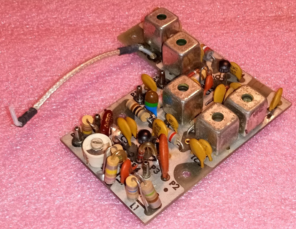 RF Oscillator IF Section PC Card High Quality for Item Restoration Parts Vintage