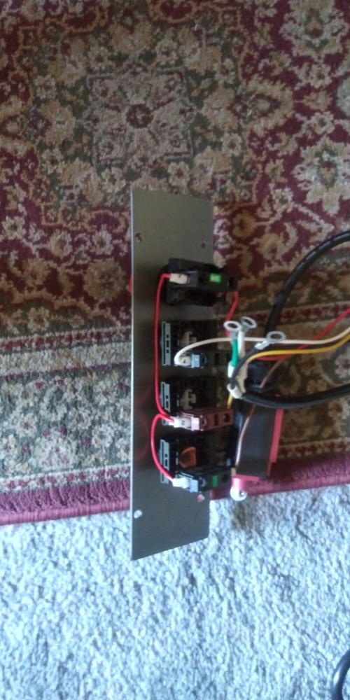 Jet Brand Band-saw Control Panel