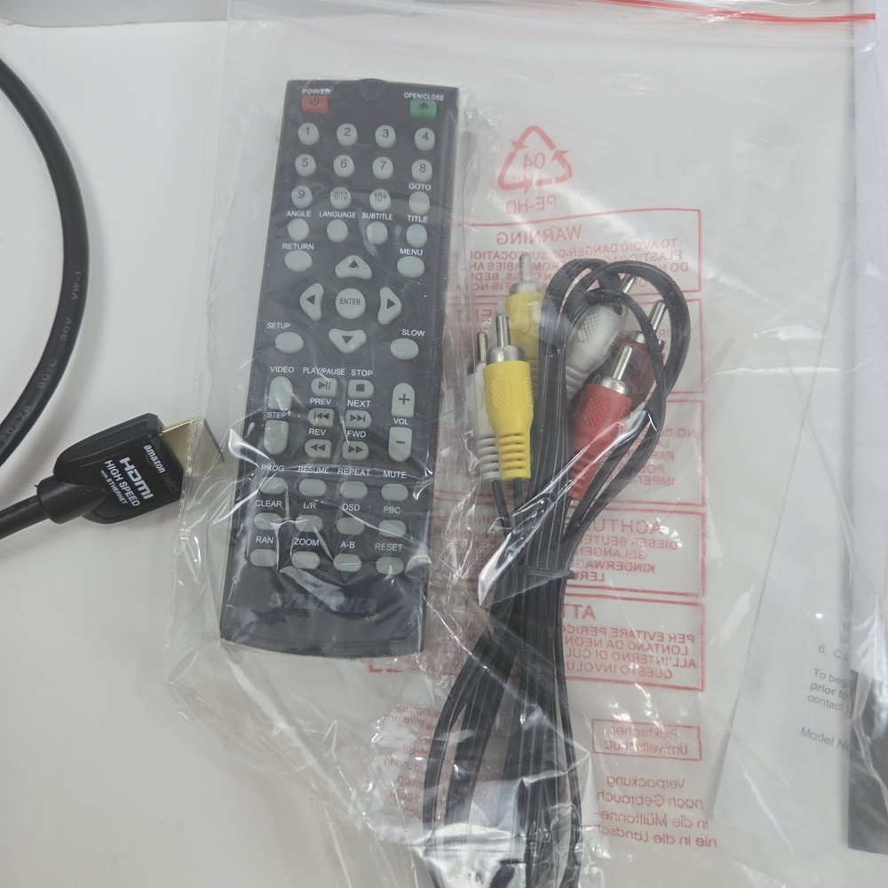 Sylvania HDMI Upconvert DVD Player with 1080P Upconversion (SDVD1096)™ READ!!