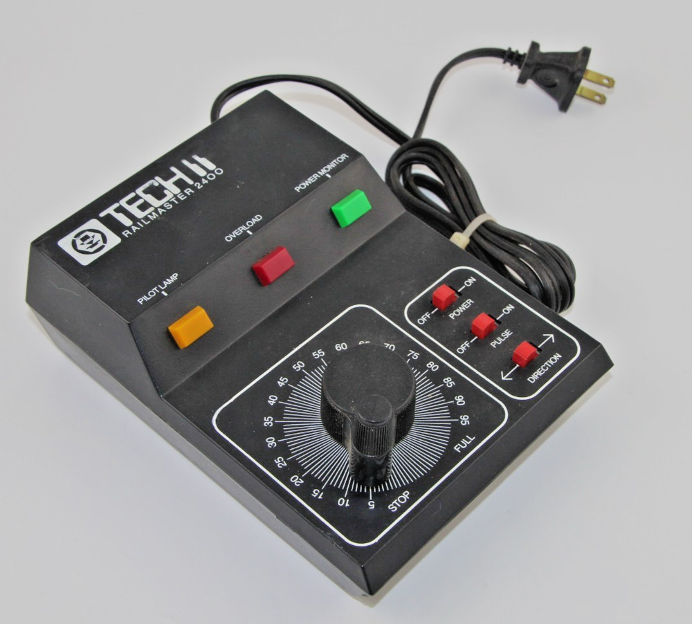 MRC Tech II Railmaster 2400 Model Train Controller Power Pack HO/N Scale