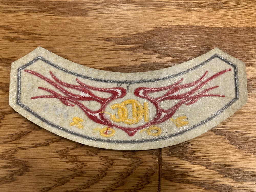 HARLEY DAVIDSON PATCH 5.75” OWNERS GROUP HOG 2002 VEST JACKET ROCKER