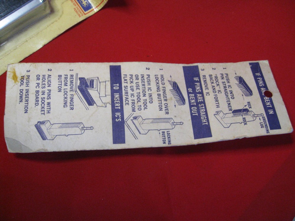 OK Industries Bench Tools IC Extractor Tool original MOS-2428 24-28 pin ic mos