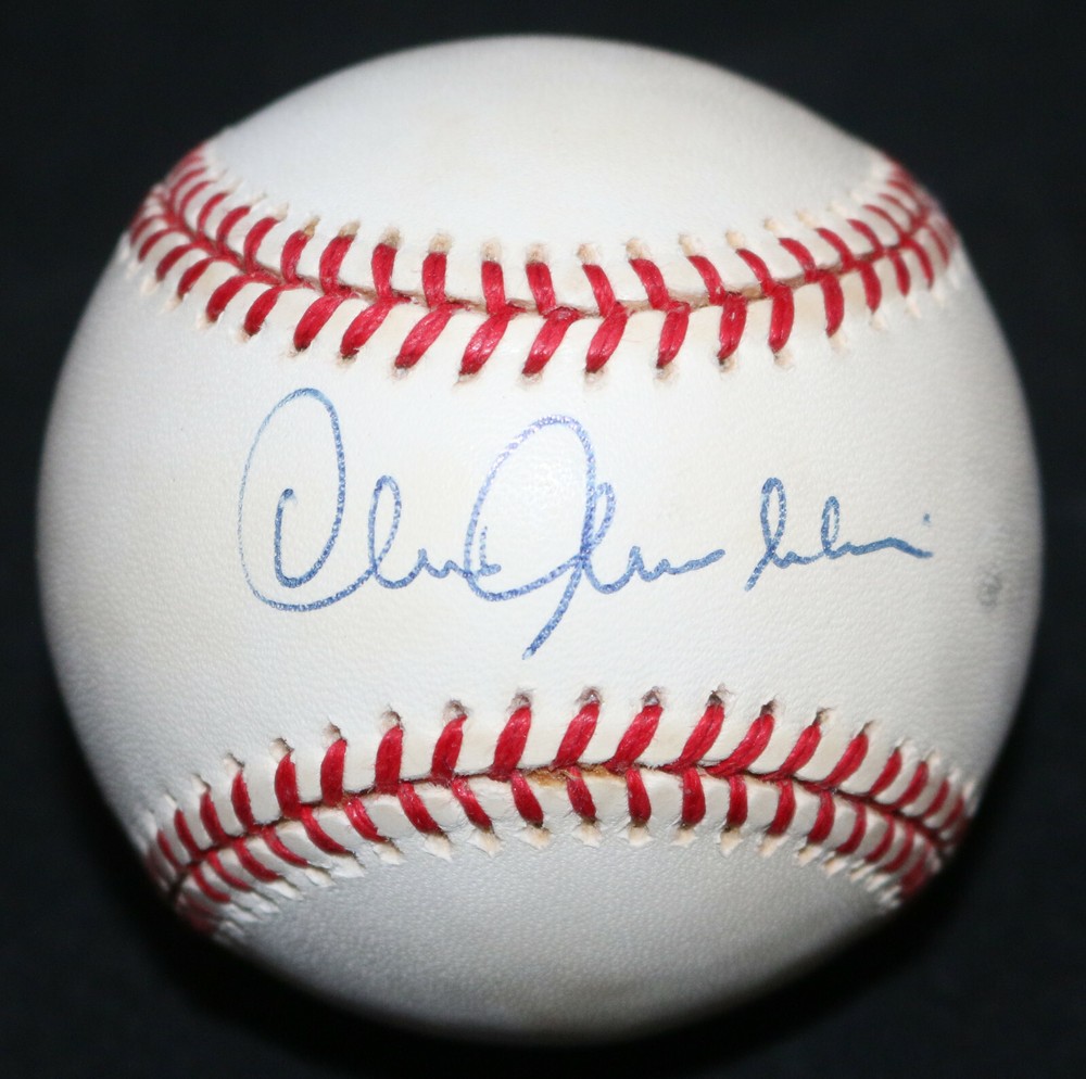 Chris Chambliss Signed Baseball (JSA) Steven Artsis Collection