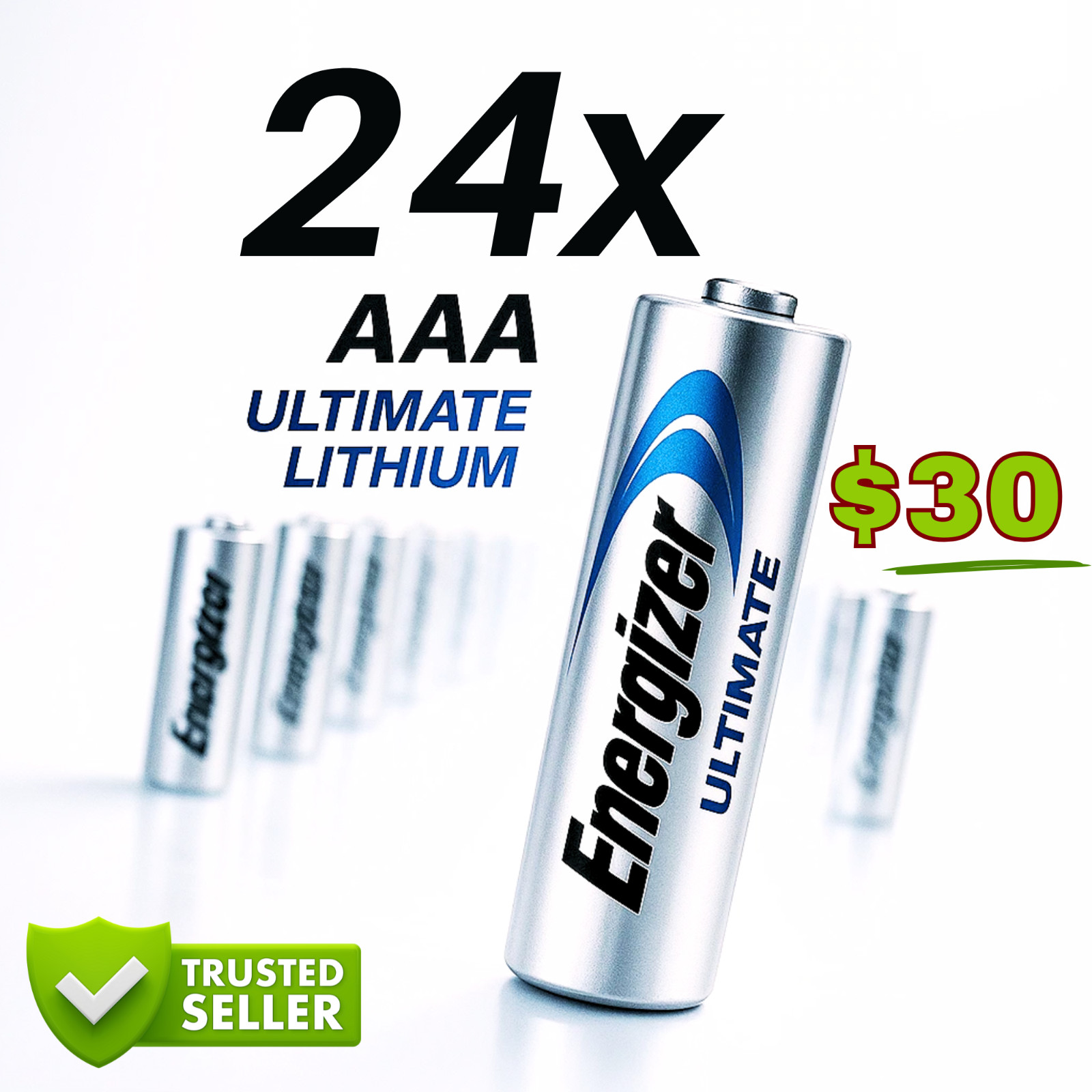 Energizer Ultimate Lithium AAA Batteries Pack | Bulk OEM | Exp 2050 | 24hr Ship!