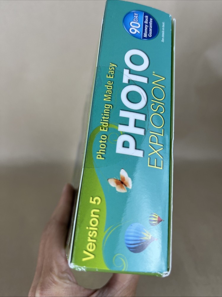 New Sealed PHOTO EXPLOSION Version 5 - Photo Editing Software