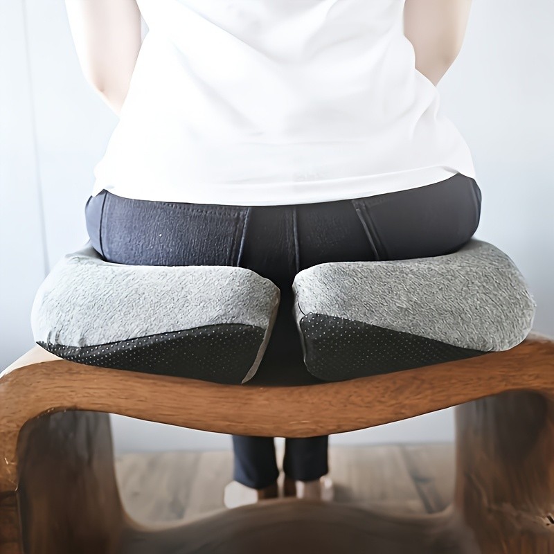 Patented Pressure Relief Seat Cushion for Long Sitting Hours on Office Chair