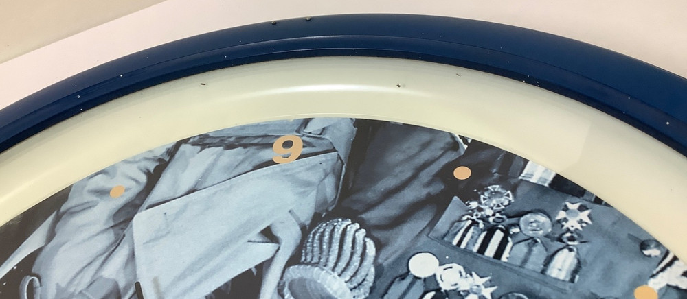 Tested. 13" The Three Stooges Talking Wall Clock