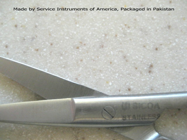 Straight Iris Scissors 4″ Tissue SICOA free shipping