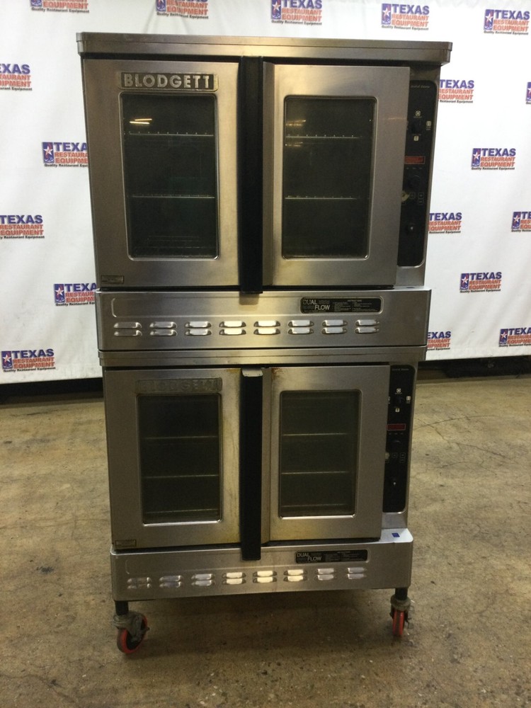 Blodgett Gas Double Stack Full size Convection Oven W/Caster #998