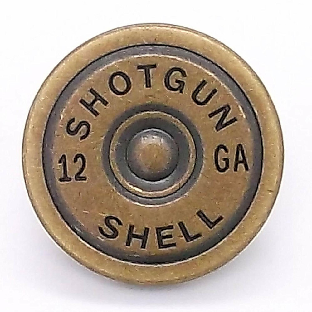 Shot Gun Shell Nickel Decorative Snap 4 Part Cap Socket Post Stud Size 24