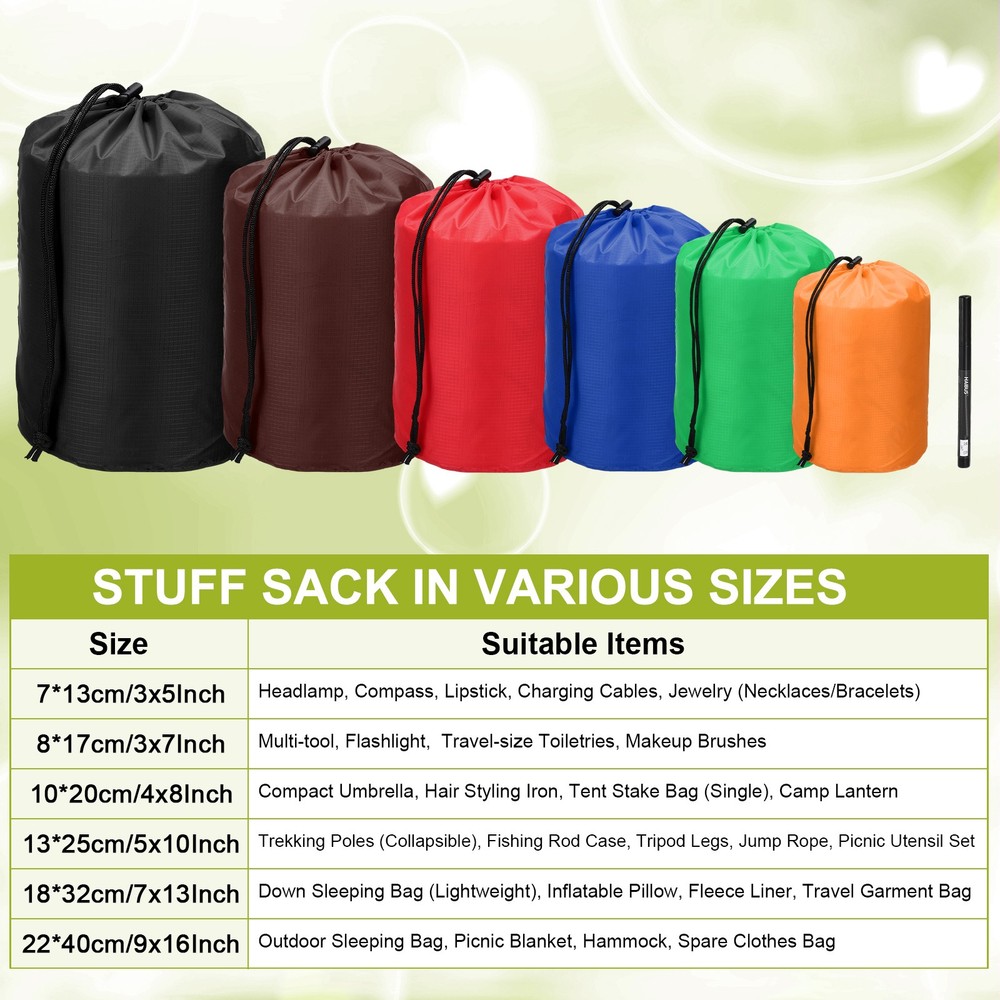 Drawstring Bag, Storage Bags, 4x8" & 2Pcs & Coffee