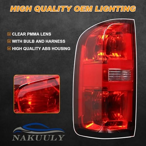 Tail Light Assembly Compatible With 2015-2022 Chevy Colorado Left Driver Side