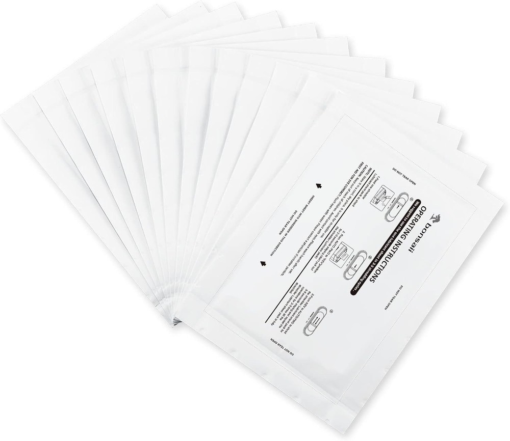 Eco-Friendly Shredder Lubricant Sheets 12-Pack - Optimizes Shredder Efficiency