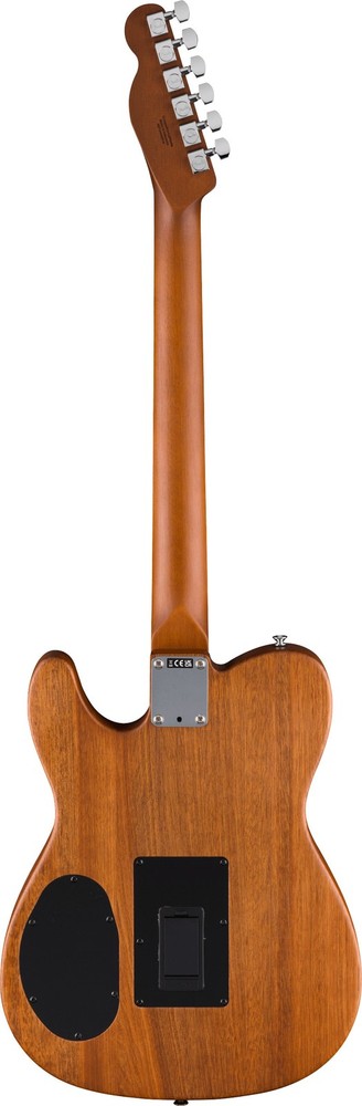 Fender Acoustasonic Standard Tele A/E Guitar, Solid Spruce Top, Aged Natural