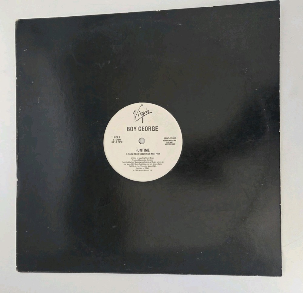 Boy George Funtime Vinyl Record
