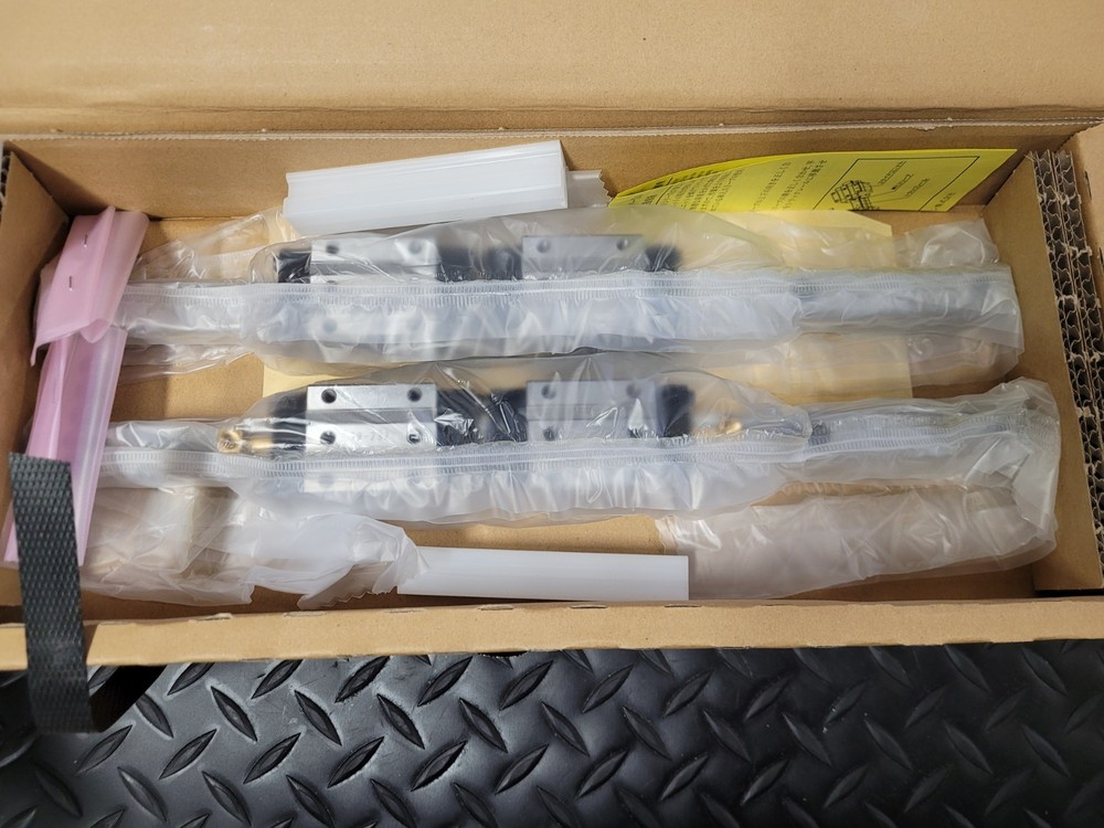(2) IKO #LRXD 15 C2 R320 Linear Guides