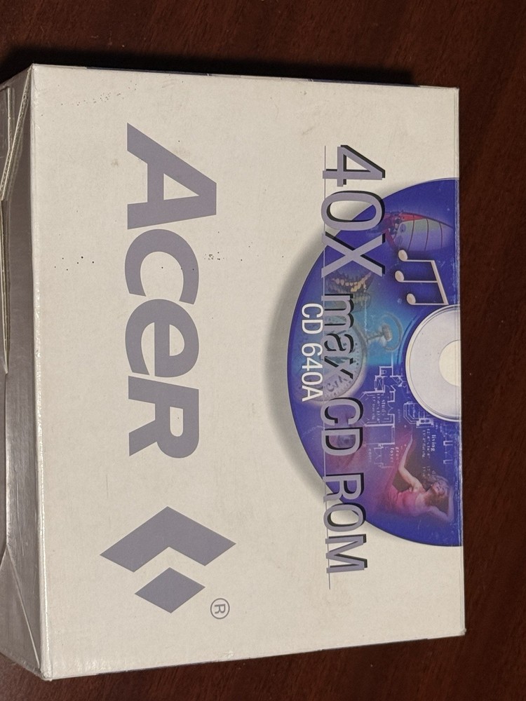 ACER Peripherals, Inc. 40X max CD ROM CD 640P 1998 (NEW)