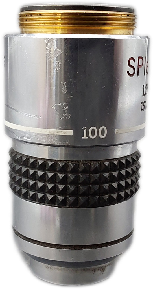 Olympus SPlan 100x 1.25 Oil Immersion Microscope Objective 160/0.17