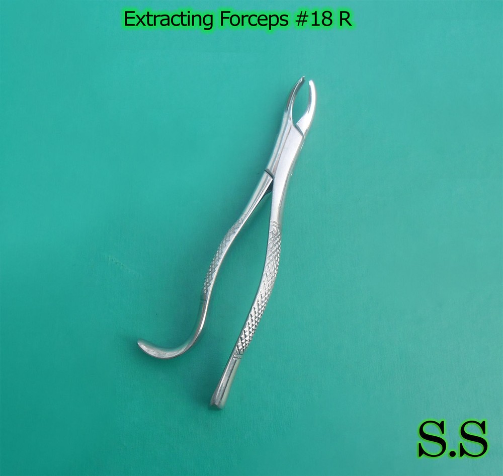 1st,2nd Upper Molar RIGHT Dental Extracting Forceps # 18R