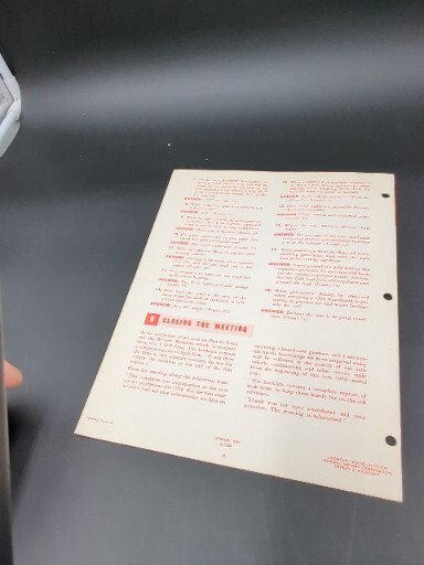 1958 Chevrolet Advance Service Information Mechanical Brochure