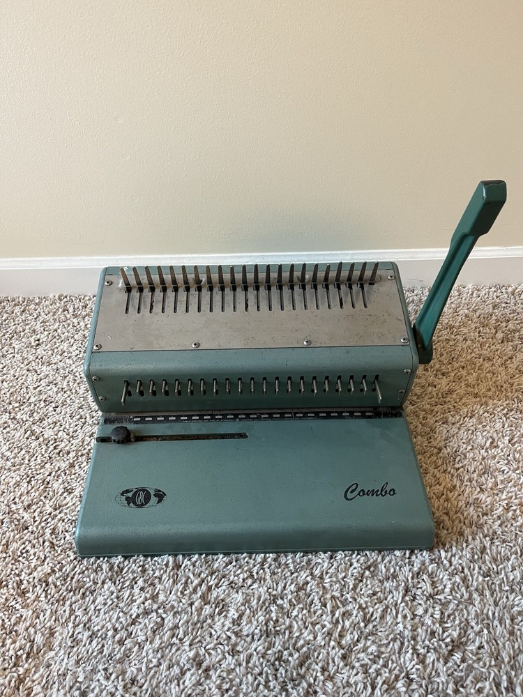 GBC CombBind Vintage Green