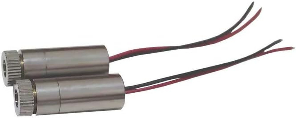 Laser Diode Module 650nm 5mw Red Diodes 2Pack (Laser Dot)