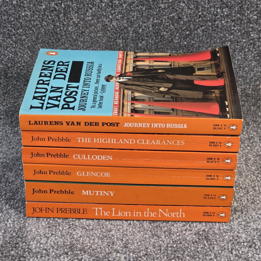​Vintage Penguin History Book Bundle - John Prebble & Laurens Van Der Post