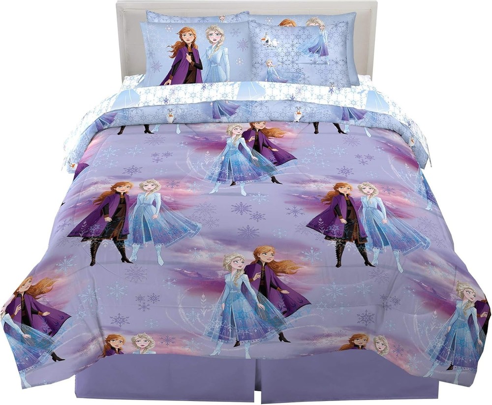Disney Frozen 2 "Snowflake Magic" Full Comforter