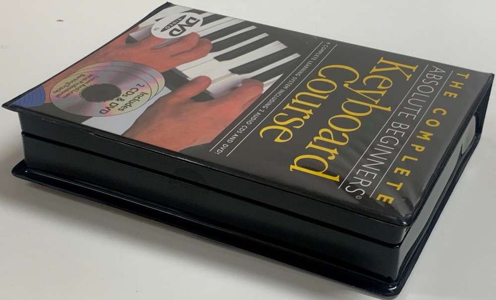 o'o'o . Complete Absolute Beginners KEYBOARD COURSE 2 CDs and DVD + Book