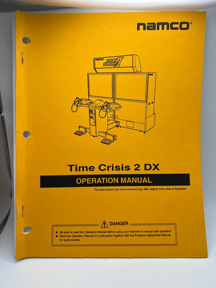 NAMCO: Arcade game Manuals Collection from distributors library YOUR CHOICE
