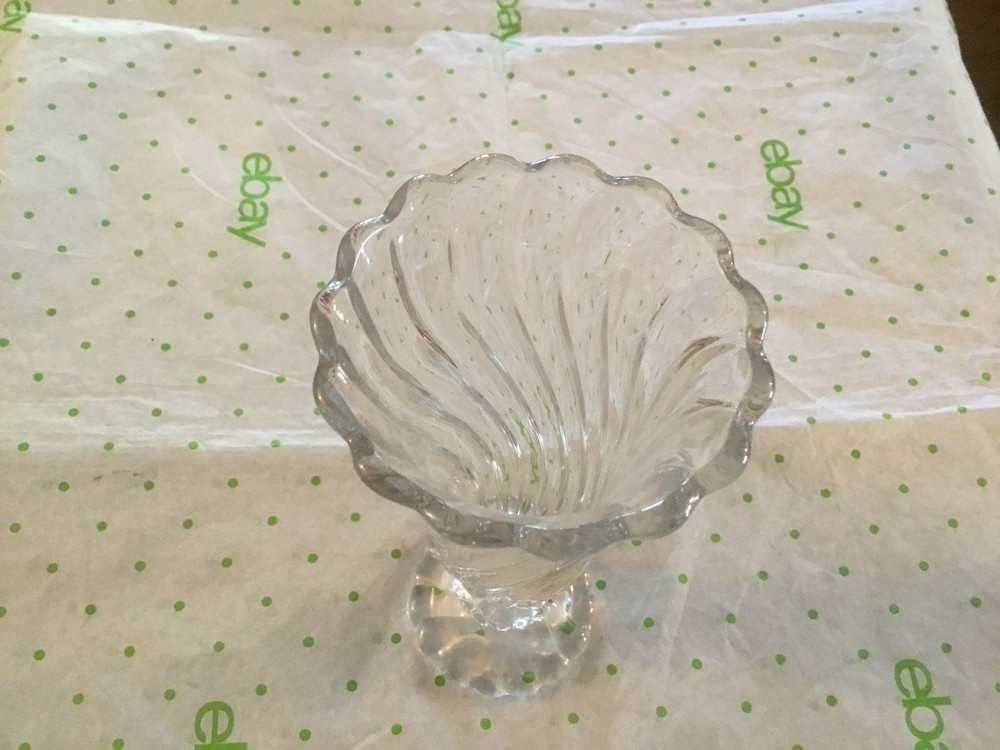 Clear glass ice cream / parfait cup