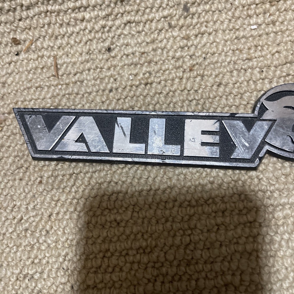 Valley Cougar Plastic Chrome Rare Badge