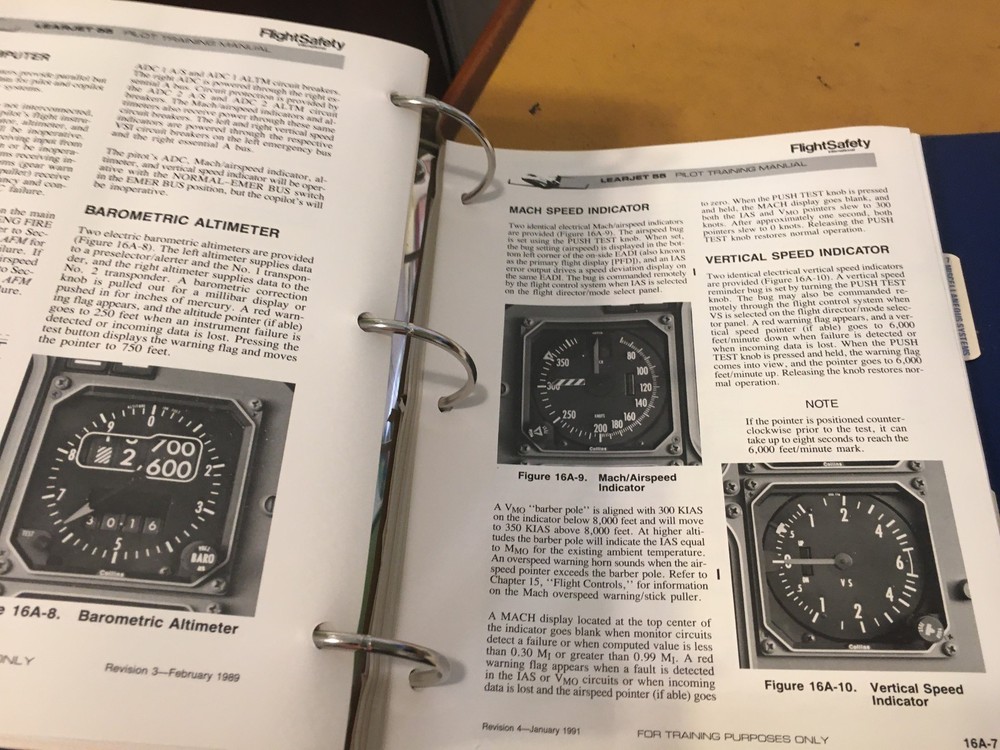 Learjet 55 Maintenance Training Manual