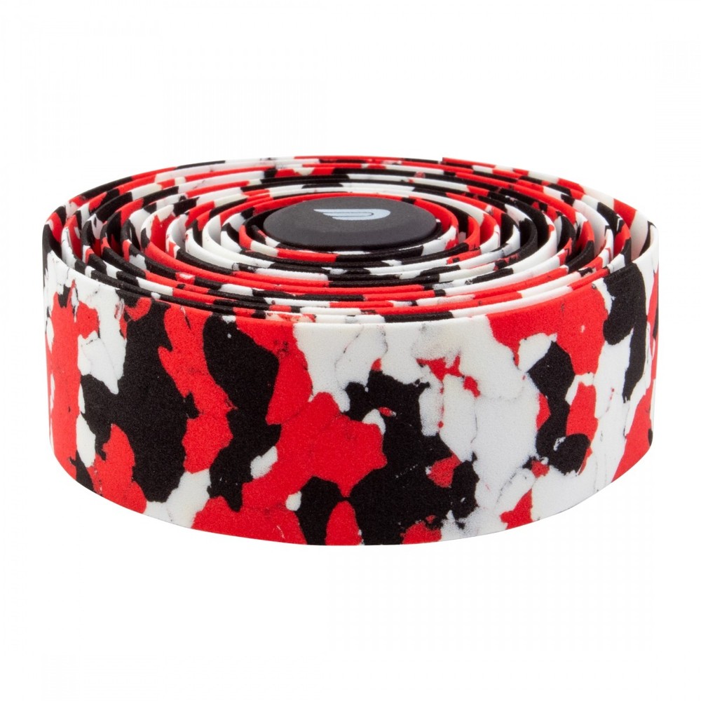 Pure Cycles Premium Bar Tape - Red, White & Black | Comfortable, Durable
