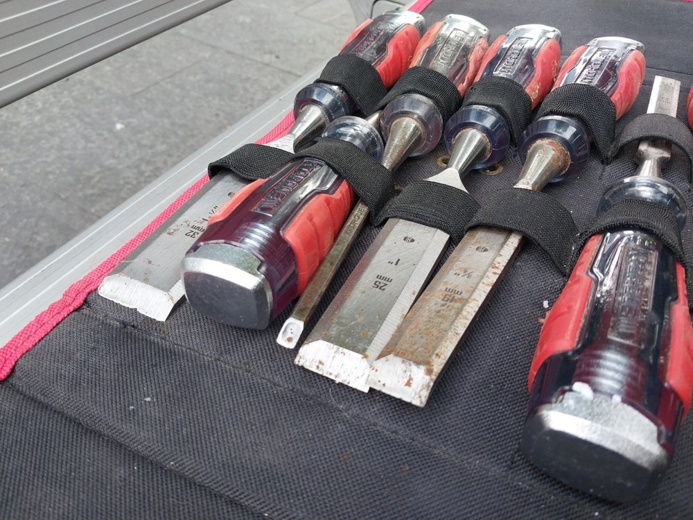 Xtorque Go-Thru Steel Core 9 Pce Chisel Set