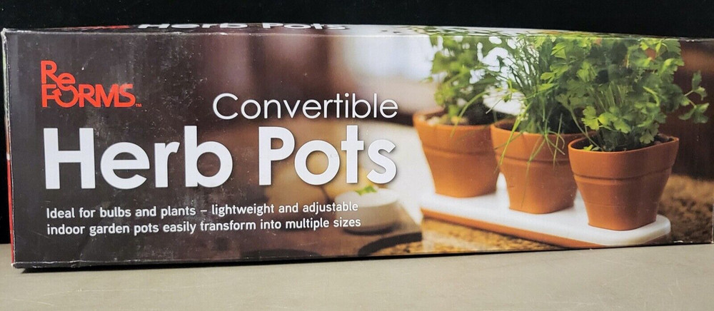 ReForms Convertible Herb Pots