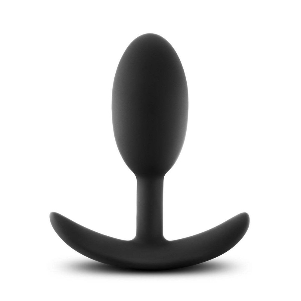 Blush Luxe 4 '' Wearable Vibra Slim Plug Medium - Motion-Activated Butt Plug