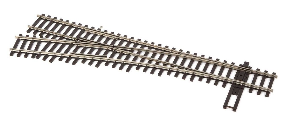 Walthers HO Scale ~ Code 83 Nickel Silver DCC Friendly #4 Turnout ~ Left ~ 83013