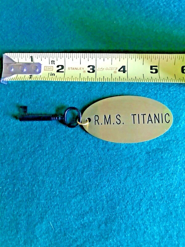 THE INFAMOUS MISSING TITANIC, CROWS NEST TELEPHONE KEY, SOLID, MUSEUM QUALITY