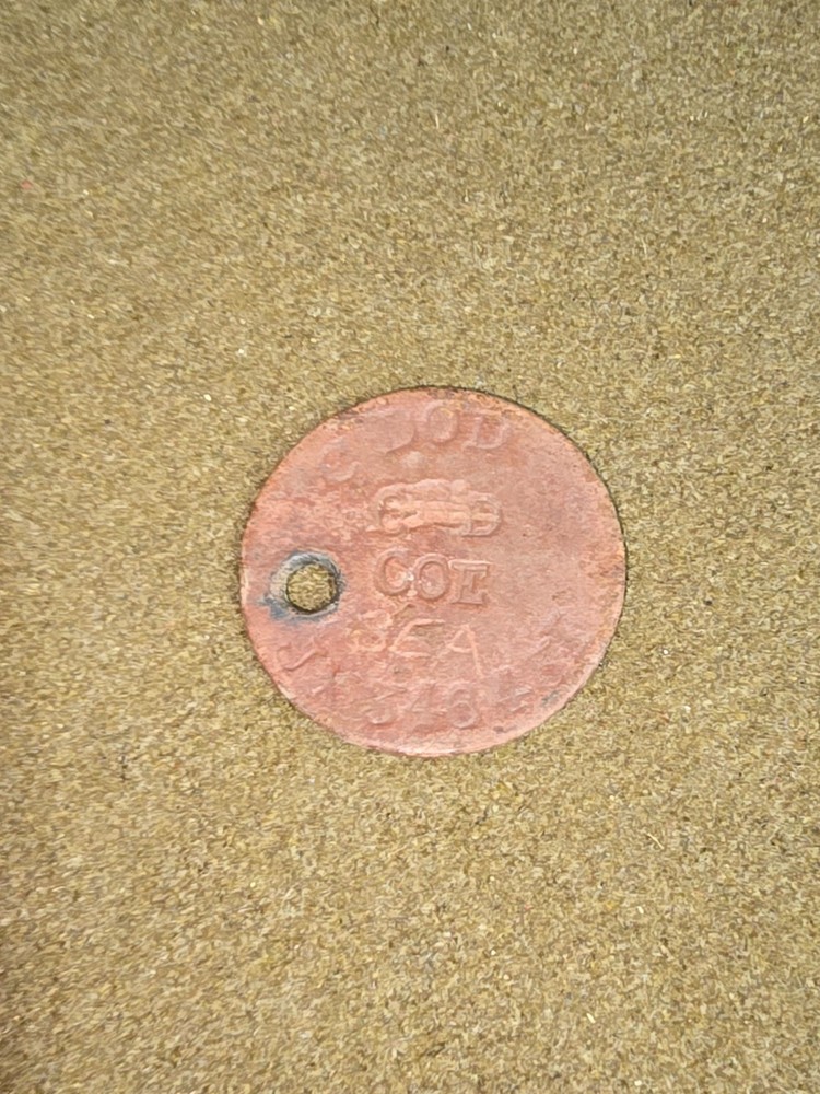 WWII British Army Dog Tag