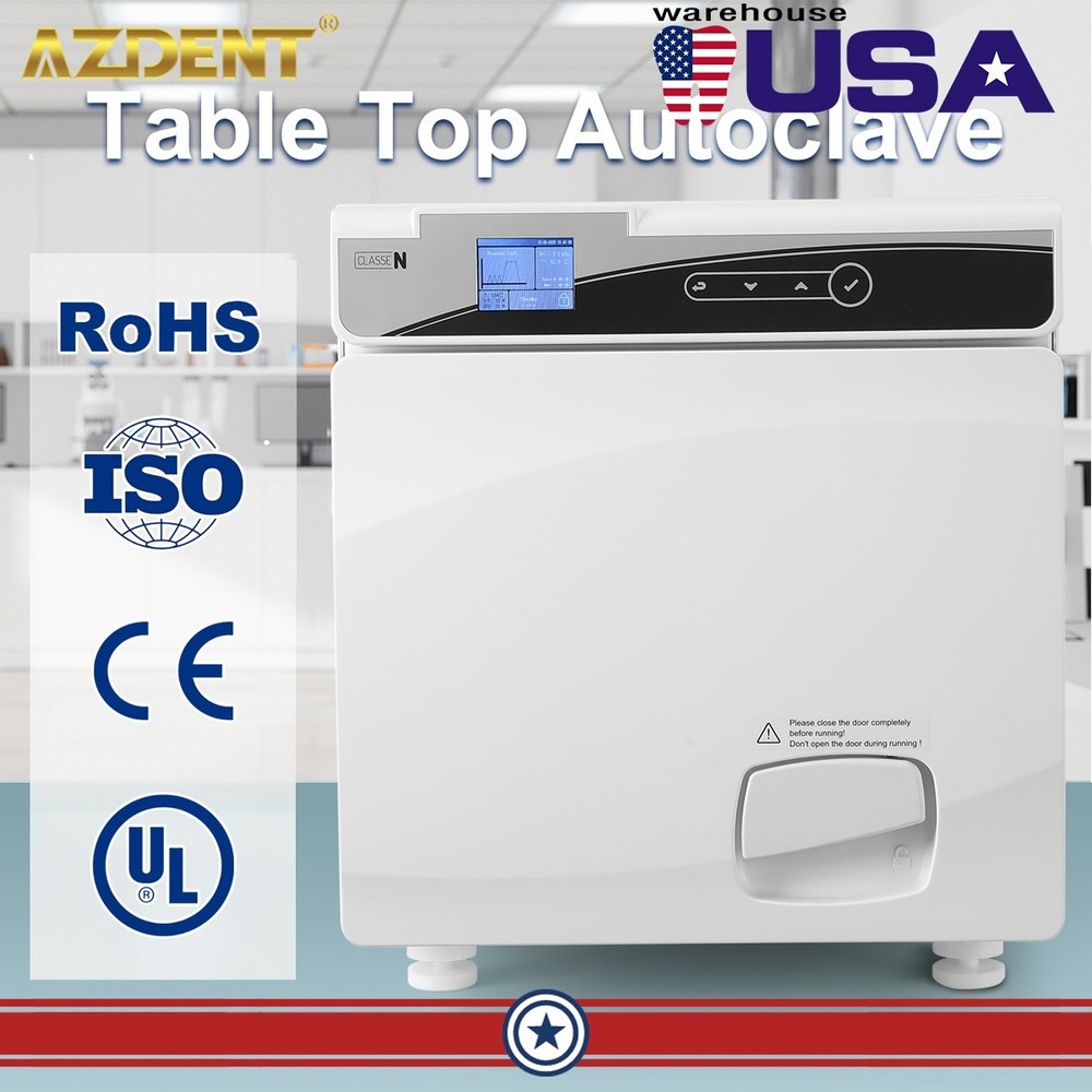 22L Dental Autoclave Steam Sterilizer High Pressure Temperature Drying Function
