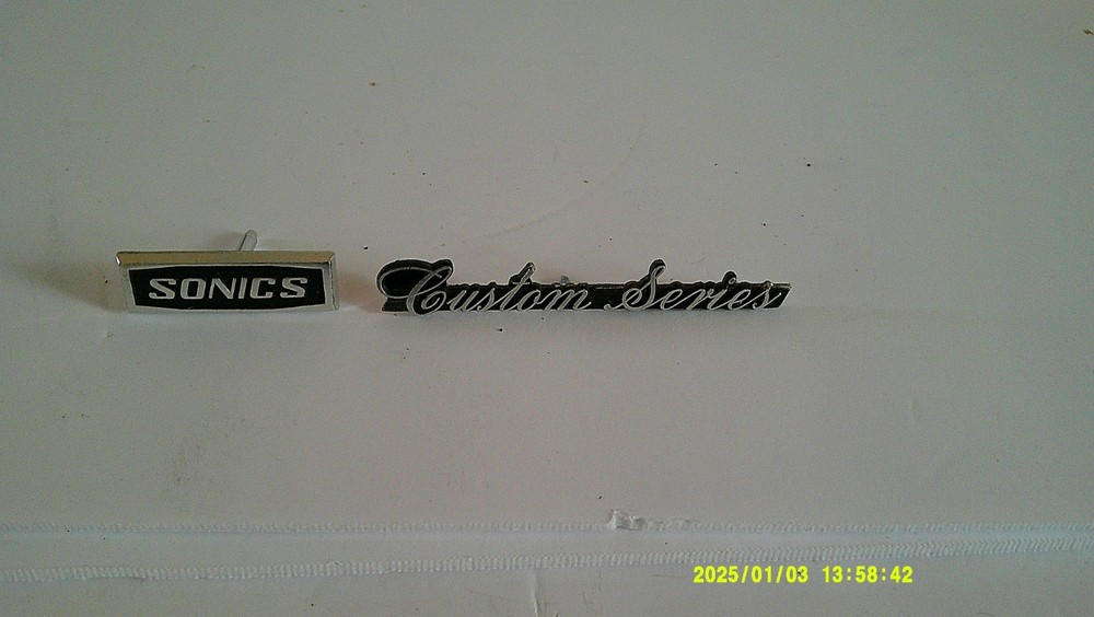 Sonics Custom Series Model AS-400A Speaker Emblems Sonics & Custom Series