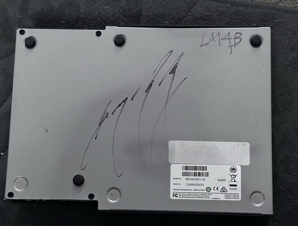 DigiTech RP360XP Guitar Effect Processor Pedal - George Lynch AUTOGRAPHED